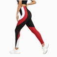 thumbnail image 1 of NOLDARES Anti Cellulite 3D Leggings Women Butt Lifting Compression Yoga Pant High Waisted Tummy Control Resistance Band Workout Legging(L010-Red), 1 of 9