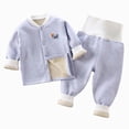 thumbnail image 1 of NOLDARES Baby Boy Pajamas 2 Piece Long Sleeve Top and Pants Set Cotton Print Pjs Sleepwear Jammies Toddler Boys 6-12 Months 12-24 Months 2t 3t 4t 5t 6t 7t 8t 9t Children,Blue,18-24 M, 1 of 6