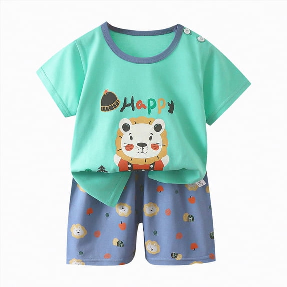 NOLDARES Baby Boy Shorts Set Summer Clothes Toddler Bear Embroidery Striped Short Sleeve Lapel T-shirt Shorts Outfit Blazer,3-4 Y