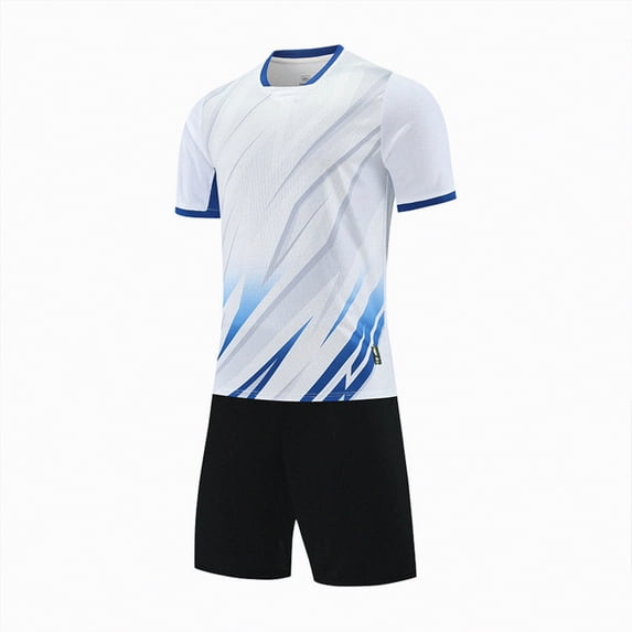 NOLDARES Baby Boy Summer Outfit Play Clothes Short Sleeve Striped T-Shirt Elastic Shorts Blazer,5-6 Y