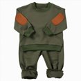 thumbnail image 1 of NOLDARES Baby Boy Toddler Clothes 2pcs Long Sleeve Sweatshirt Tops Joggers Pants Cotton Graphic Print Outfits Casual Clothing(AG,12-18 M), 1 of 9