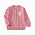 thumbnail image 1 of NOLDARES Baby Cardigan Sweater Romper Pullover Soft Knit Clothes Lightweight Long Sleeve for Boy Girl Infants & Toddlers(Pink,1-2 Y), 1 of 9