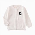 thumbnail image 1 of NOLDARES Baby Cardigan Sweater Romper Pullover Soft Knit Clothes Lightweight Long Sleeve for Boy Girl Infants & Toddlers(White,18-24 M), 1 of 7