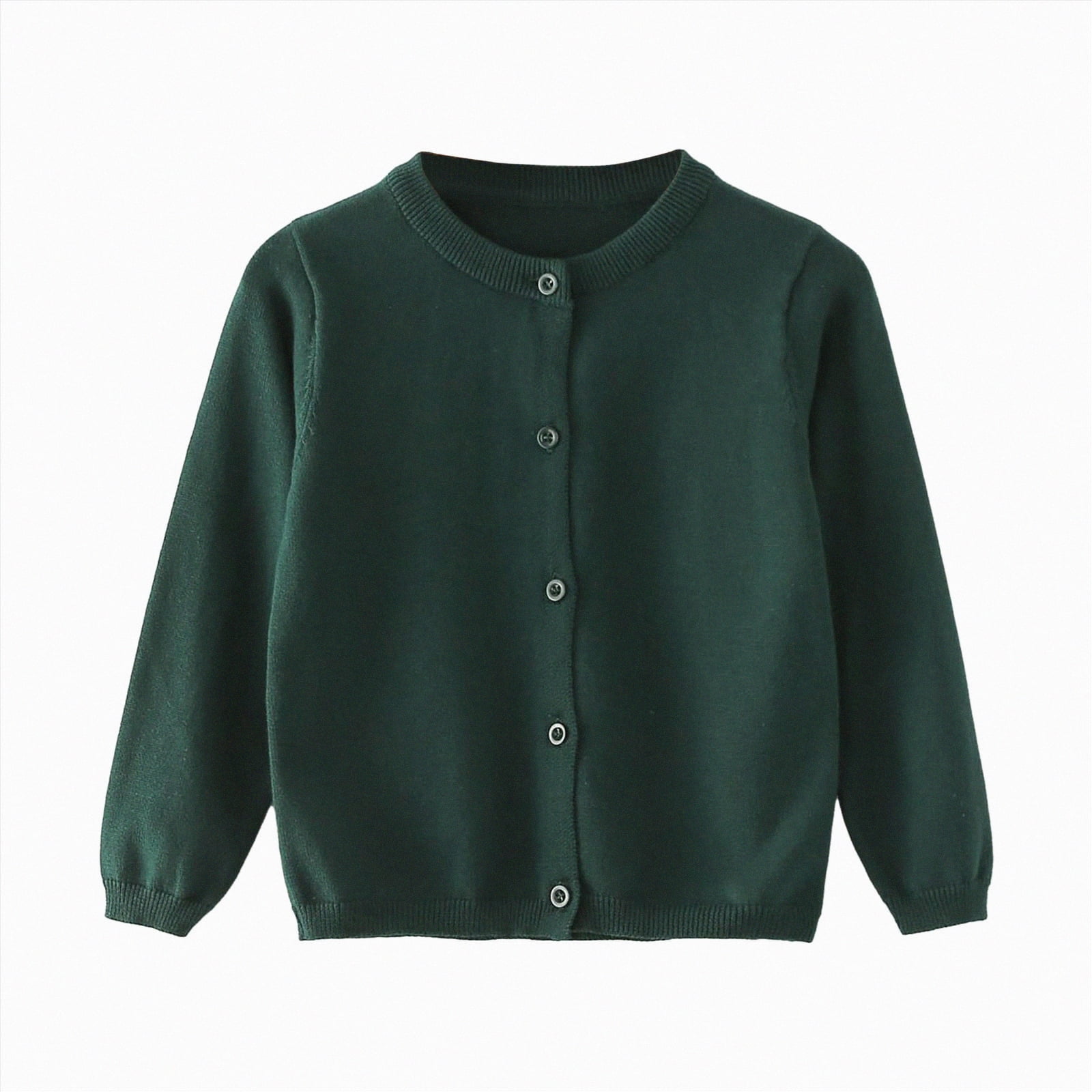NOLDARES Baby Girl Winter Clothes Basic Plain Cute Ruffle Sweater ...