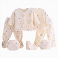 thumbnail image 1 of NOLDARES Baby Layette Clothes Set - 7 Piece New Born Boy Girl Gift Set, Baby Clothes Outfits & Newborn Essentials Must Haves - Newborn Clothes(A073-Yellow), 1 of 6