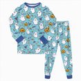 thumbnail image 1 of NOLDARES Baby and Kids' Sibling Matching Halloween and Holiday Funny Prints Pajama Sets, 1 of 7