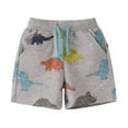 thumbnail image 1 of NOLDARES Boy's Basketball Shorts Shorts for Boys Youth Boy's Active Athletic Performance Shorts with Pockets Moisture Wicking Shorts for Boys(A10-Light Gray,6-7), 1 of 9