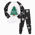thumbnail image 1 of NOLDARES Boys Clothes for Toddler Kids Fall Winter 2 Pieces Pajamas Set Elastic Long Sleeve Shirt and Pants Sleepwear Pj Clothing Outfit 6-24 Months 2t 3t 4t 5t 6t 7t 8t 9t,White,3-4 Y, 1 of 6
