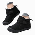 thumbnail image 1 of NOLDARES Boys Girls Snow Boots Winter Waterproof Resistant Cold Weather Outdoor Shoes (Toddler/Little Kid),Y134-Black, 1 of 7