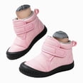 thumbnail image 1 of NOLDARES Boys Girls Snow Boots Winter Waterproof Resistant Cold Weather Outdoor Shoes (Toddler/Little Kid),Y134-Pink, 1 of 7