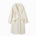 thumbnail image 1 of NOLDARES Boys Girls Towel Robe Soft Terry Cloth Kimono Bathrobes Sleepwear for Kids,White,4-5 Y, 1 of 7