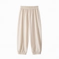 thumbnail image 1 of NOLDARES Boys Joggers Pants Outdoor Youth Quick Dry Hiking Pants Lightweight Athletic Pants with Pockets(Beige,8-9 Years), 1 of 6