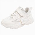 thumbnail image 1 of NOLDARES Breathable Mesh Casual Running Shoe Athletic Sneaker for Toddle Kid Girl and Boy(White,1.5), 1 of 9