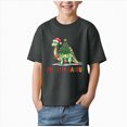 thumbnail image 1 of NOLDARES Christmas Shirt Toddler Boy Girl Merry Christmas Tshirt Xmas Graphic Tees Holiday Short Sleeve Tops,Size 5-6 Y, 1 of 6