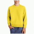 thumbnail image 1 of NOLDARES Girls Cardigan Sweater School Uniforms Toddler Long Sleeve Button Knit Solid Sweaters Tops(Yellow,5 Years), 1 of 5