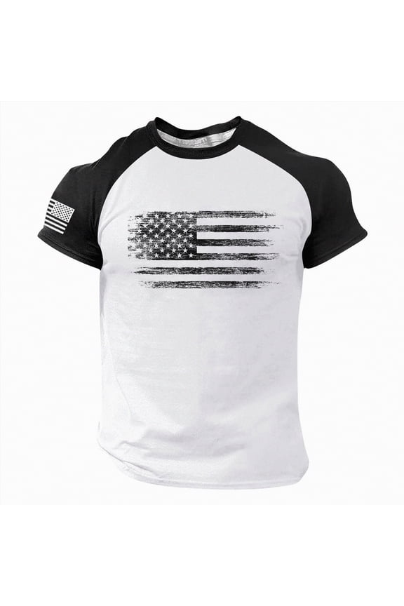 Graphic Print Men's Crewneck Short Sleeve Tees Summer Beach Vacation(White,3XL)