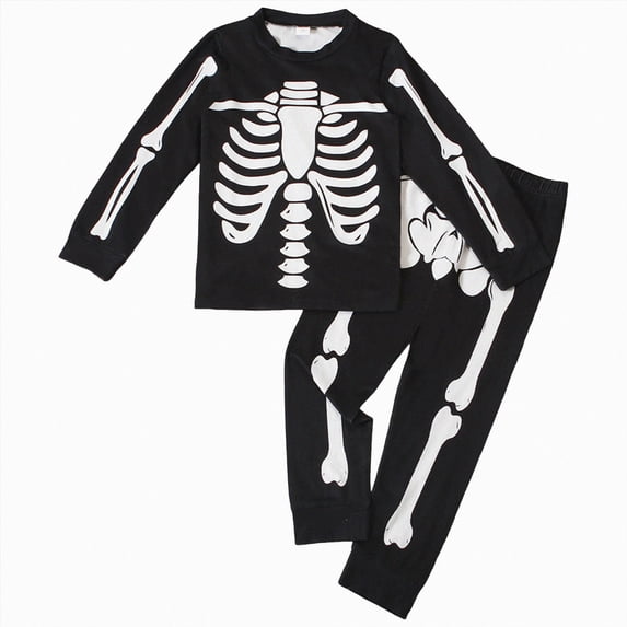 NOLDARES Infant Baby Boy Halloween Outfit Long Sleeve Funny Pumpkin Shirts Pant Set Toddler Fall Clothes(Grey,3-4 Y)