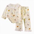 thumbnail image 1 of NOLDARES Infant Toddler Girl 2pcs Winter Clothing Set Long Sleeve Sweatshirt and Relaxed Joggers CartoonPrint Outfits Clothes(Dark Purple,18-24 M), 1 of 9
