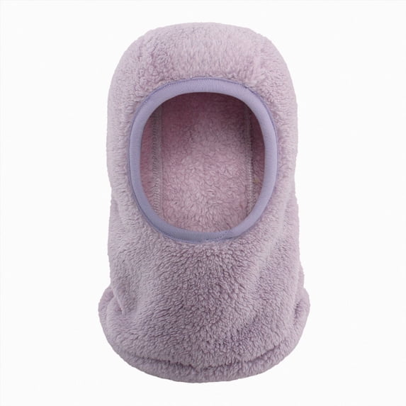 NOLDARES Kids Winter Balaclava Trapper Hat Toddler Outdoor Warm Windproof Hat Fleece Lined Ski Cap for Boys Girls(K110-Purple)