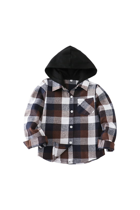 Lightweight Jacket for Girls Kids and Toddler II Girls' Print Water-Resistant Jacket Thin Coat for Toddler,Coffee,3-6 Months