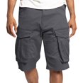 thumbnail image 1 of NOLDARES Men's 5 inch Inseam Shorts Pull-On Relaxed Fit Comfort Stretch Short Shorts with Pocket(Dark Gray,4XL), 1 of 5
