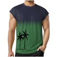 thumbnail image 1 of NOLDARES Men's Classic Loose Fit Tank Tops Sleeveless Workout Tees for Gym Fitness Weekend Casual(Green,L), 1 of 5