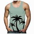 thumbnail image 1 of NOLDARES Men's Classic Tank Tops Sleeveless Workout Tees for Gym Fitness Weekend Casual(Mint Green,M), 1 of 5