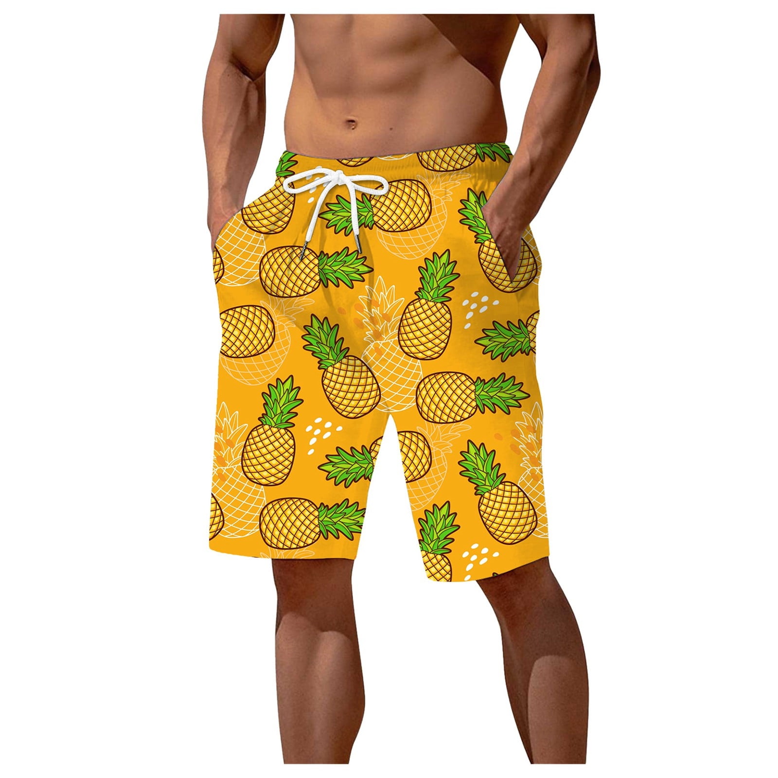 NOLDARES Men's Swim Trunks Board Shorts Summer Beach Shorts Swimsuit ...