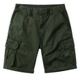 thumbnail image 1 of NOLDARES Mens Cargo Shorts Cotton Work Shorts Multi Pocket Casual Workout Shorts for Men(Green,38), 1 of 3