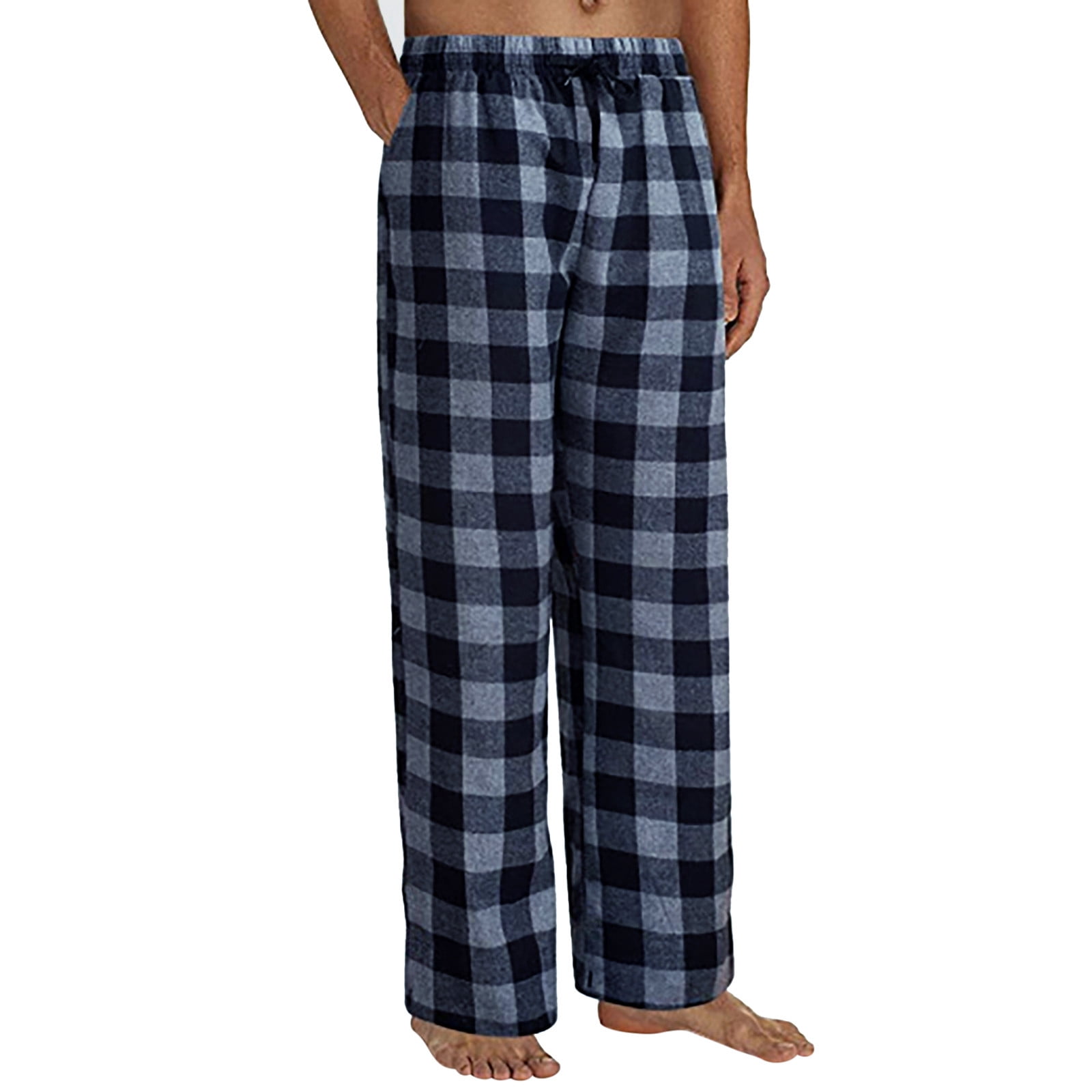NOLDARES Mens Fleece Pajama Pants Big and Tall - Mens Pajama Bottoms ...