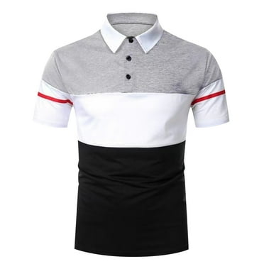 NOLDARES Mens Polo Shirts Short Sleeve Moisture Wicking Golf Polo Athletic Collared Shirt Tennis T-Shirt Tops(Black,S)