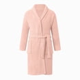 thumbnail image 1 of NOLDARES Mens Robe Cotton Bathrobe Soft Terry Cloth Towel Bath Robe for Men(Pink,One Size), 1 of 6