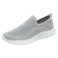 thumbnail image 1 of NOLDARES Mens Walking Shoes Slip on Lightweight Running Shoes Workout Athletic Tennis Shoes Gym Sneakers(Grey,10.5), 1 of 7