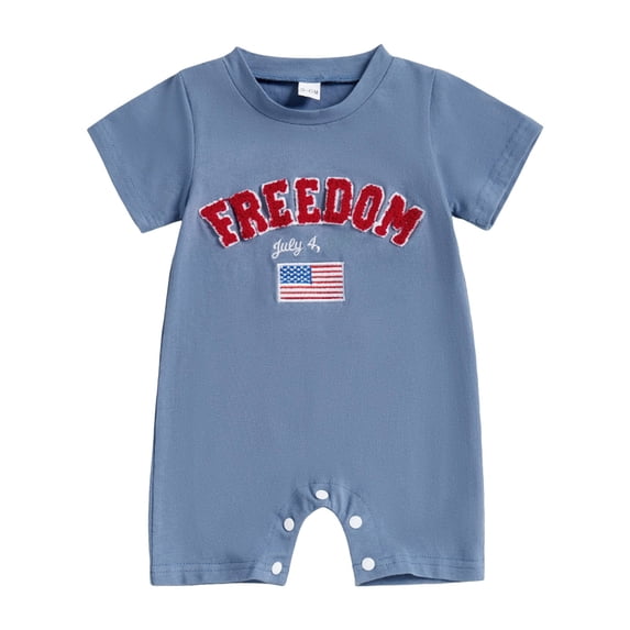 NOLDARES Unisex Baby Rompers Boy Baby Boy Girl Clothes Button Romper Jumpsuit Basic One Piece Outfits(Z4-Dark Blue,12-18 Months)