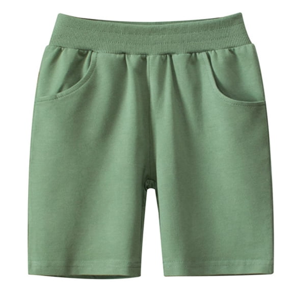NOLDARES Shorts for Boys - Performance Gym Shorts with Pockets - Kids' Mesh Athletic Shorts for Boys(A2-Light Green,3-4 Years)