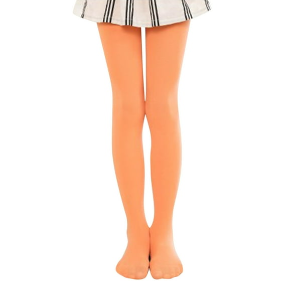 NOLDARES Tights for Girls All Age Thin Velvet Dance Socks Base Socks Pantyhose,YE2,2-4 Years