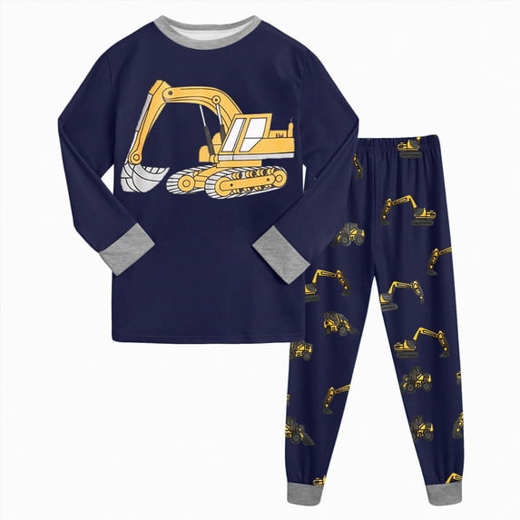 NOLDARES Toddler Baby Boy Clothes Fall Winter Sweatshirt Pants 2 Piece Set Infant Color Block Long Sleeve Top Suit Outfits 6-24 Months 2t 3t 4t 5t 6t 7t 8t 9t Children,Dark Blue,4-5 Y