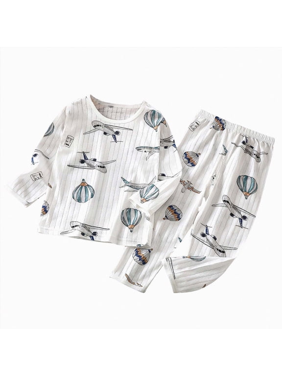 Toddler Baby Boy Outfits Long Sleeve Letter Print Sweatshirt Solid Pants Autumn Winter Clothes Set Size:7-8 Y,Grey