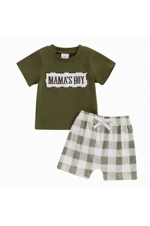 Toddler Baby Boy Summer Clothes Short Sleeve Airplane Print Shirt and Elastic Waist Shorts Sets Summer Outfit 2Pcs Blazer,18-24M