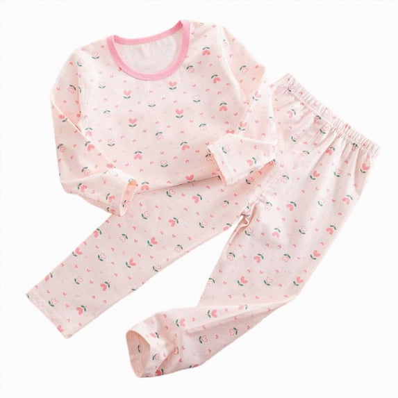 NOLDARES Toddler Baby Boys Fall Clothes Set Stripe Embroidery Long Sleeve Sweatshirt Pullover Tops & Pants Outfits Size:9-10 Y,Pink