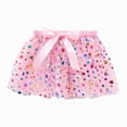 thumbnail image 1 of NOLDARES Toddler Baby Girl Tutu Tulle Layered Ruffle Skirt for Little Gig Girls 6 Months-10T(Watermelon Red,2-4 Years), 1 of 5