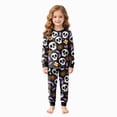 thumbnail image 1 of NOLDARES Toddler Baby Halloween Outfit Boy Girl Pumpkin Patch Crew Sweatshirt and Pants Set Halloween Fall Baby Clothes(Black,6-7 Y), 1 of 9