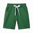 thumbnail image 1 of NOLDARES Toddler Boys Athletic Shorts, Kids Summer Pull On Cotton Shorts with Pocket and Drawstring(AG,6-7 Years), 1 of 4