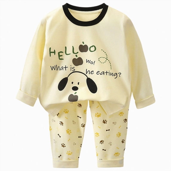 NOLDARES Toddler Boys Fall Winter Outfits 2 Piece Long Sleeve Printed Pullover Sweatshirt Elastic Waist Sweatpants Cozy Clothes Set Size:5-6 Y,Blue