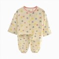 thumbnail image 1 of NOLDARES Toddler Boys Outfits Long Sleeve Cute Print Graphic Crewneck Top Elastic Waist Pants Soft Fall Winter Set 2 Piece Size:4-5 Y,Pink, 1 of 4