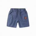 thumbnail image 1 of NOLDARES Toddler Kids Baby Boy Shorts Elastic Waist Shorts Summer Casual Short Pants Bottoms(BU2,6-12 Months), 1 of 7