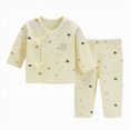 thumbnail image 1 of NOLDARES Toddler Kids Boys Pjs 2Pcs Pajama Set Long Sleeve Print Top with Pants Soft Cotton Sleepwear Little Boys 6-24 Months 2t 3t 4t 5t 6t 7t 8t 9t Children,Yellow,3-6 M, 1 of 7