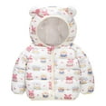 thumbnail image 1 of NOLDARES Toddler Winter Coats Lightweight Puffer Jacket for Baby kids(Z2-Brick Red,5-6 Years), 1 of 3