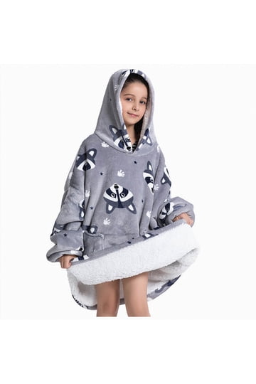 Girls Robes Soft Hooded Bathrobes and Pajamas