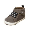thumbnail image 1 of NOLDARES Unisex Baby Girls Boys Shoes Soft Sole First Walkers Anti-Slip Sneakers(Brown,0-6 Months), 1 of 6